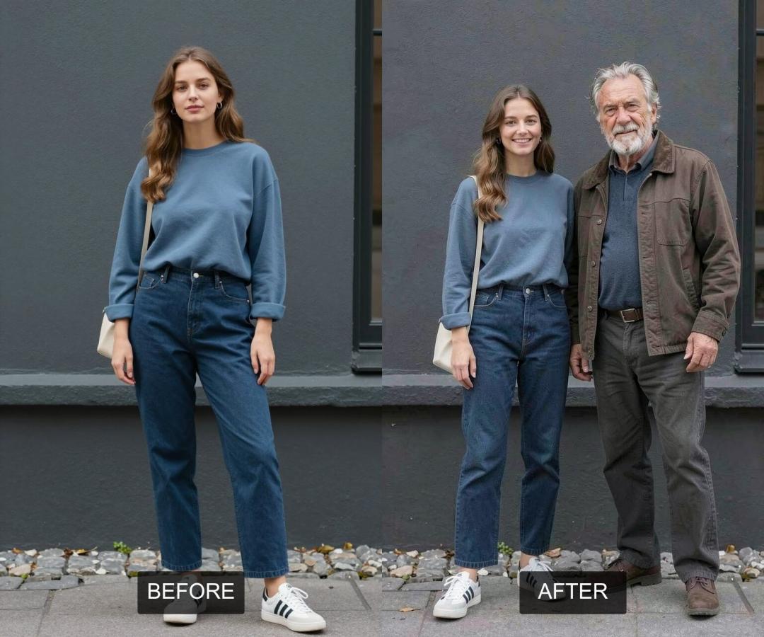 Insert People into Photos with AI